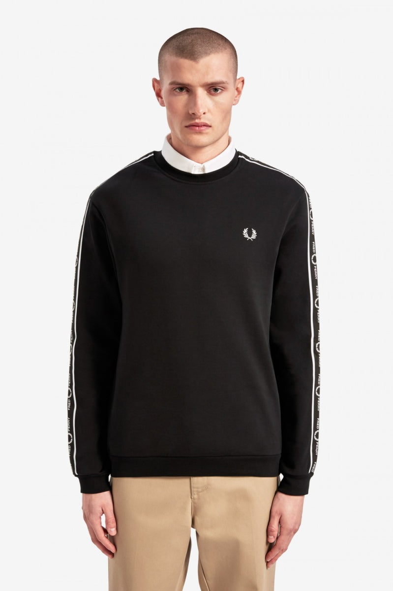 Fred Perry Sweatshirt avec bande sur l’épaule Homme Altitude Sports