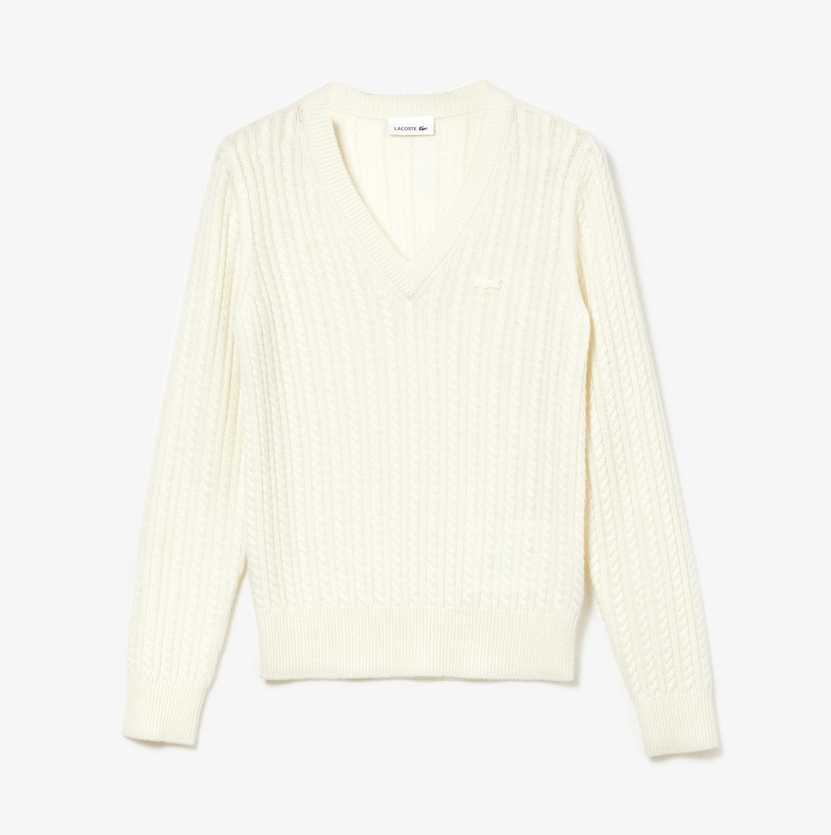 Pull laine lacoste discount femme