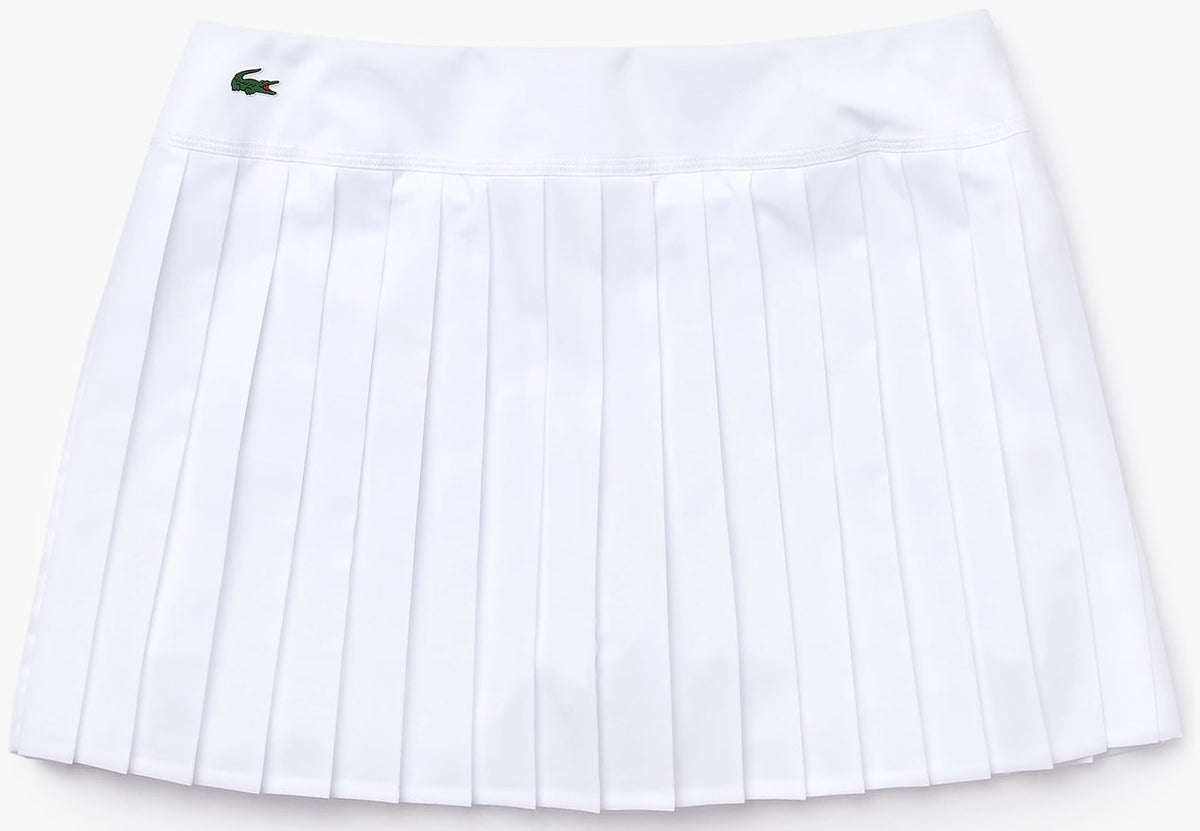 Lacoste Jupe pliss?�e Tennis SPORT en maille technique - Femme | Altitude Sports