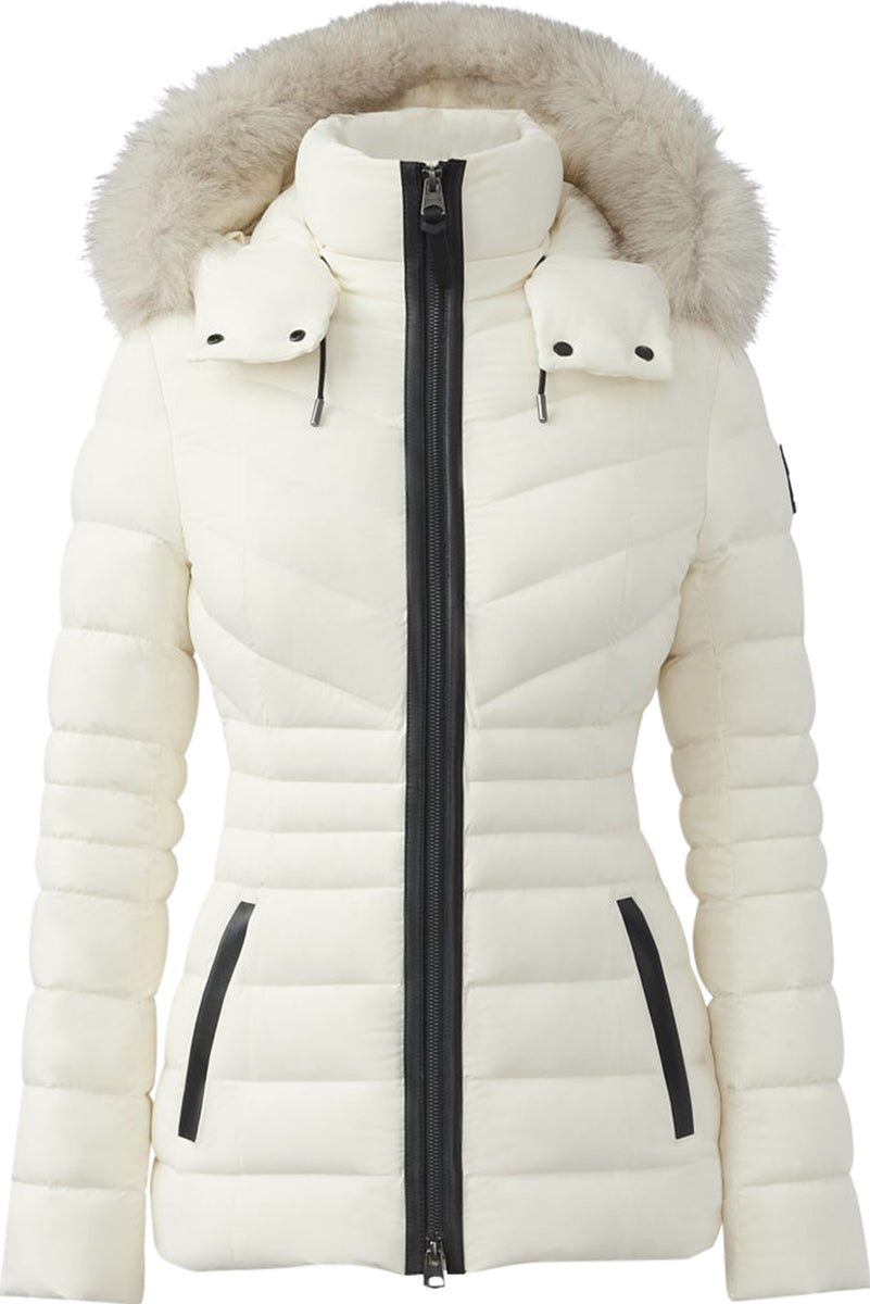 Mackage Manteau en duvet avec col en fourrure de renard Patsy-BX Agile 360 - Femme | Altitude Sports