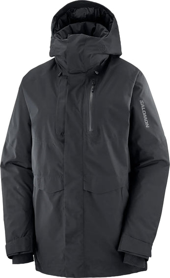 Salomon Parka à capuchon en duvet GORE-TEX Patroller - Femme