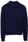 Vallier Chandail mi-épais en mérinos Marchmont - Homme - Dark Navy