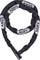 ABUS Chaîne avec serrure à clé Steel-O-Chain 4804K - 110cm - Black