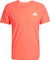 adidas T-shirt de course Adizero - Homme - Semi Lucid Red