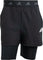 adidas Short 2-en-1 Gym+ - Homme - Black