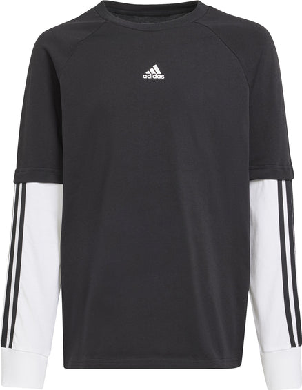 adidas T-shirt à manches longues 2-en-1 Street Jam - Enfant
