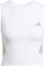 adidas Camisole écourté de course Adi365 Iconic - Femme - White