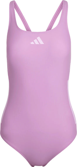 adidas Maillot de bain à dos en C à 3 bandes - Femme
