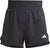 adidas Short tissé à taille haute à 3 bandes Pacer Training - Femme - Black - White