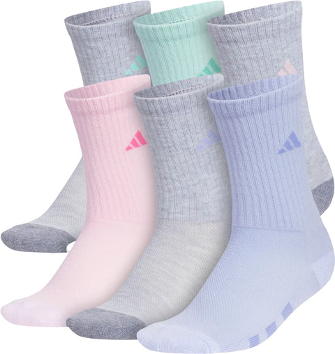 adidas Chaussettes mi-mollet coussinées paquet de 6 Athletic - Fille