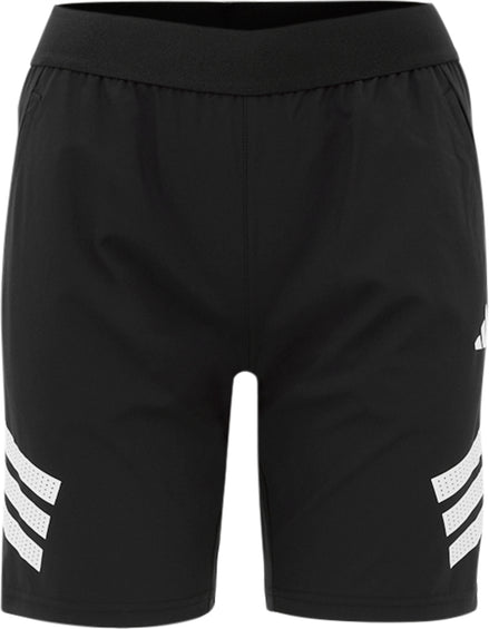 adidas Short de sport tissés à taille élastique avec 3 bandes - Enfant