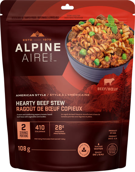 AlpineAire Foods Ragoût de Bœuf Copieux