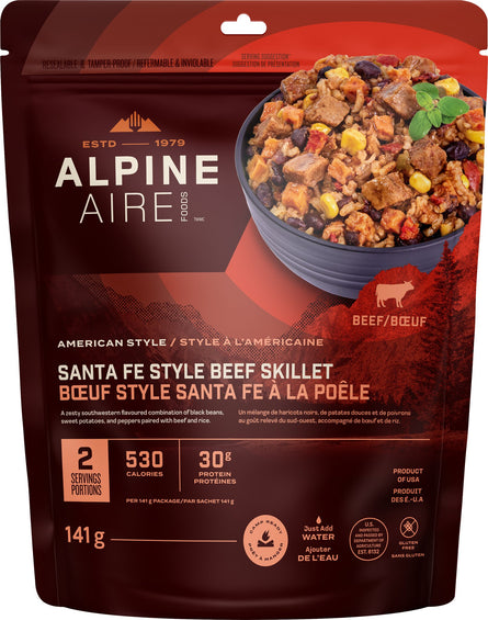 AlpineAire Foods Bœuf à la poêle style Santa Fe