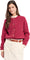 Armor Lux Cardigan en laine boutonné - Femme - Raspberry