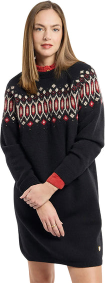 Armor Lux Robe en laine jacquard Heritage - Femme