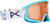 Anon Lunettes de ski Tracker 2.0 + Cache-cou MFI - Enfant - Geoscope - Amber