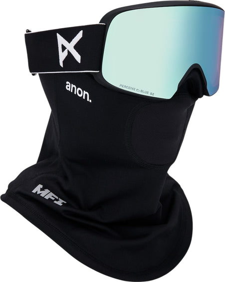 Anon Lunettes de ski M6 d'Anon avec visière en prime et cagoule MFI - Pont Classique - Unisexe