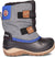 Acton Bottes d'hiver Funky avec feutre amovible - Petit Enfant - Dark Grey