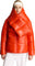 Alpenhaus Manteau matelassé réversible 2-en-1 avec foulard surdimensionné amovible Winekka - Femme - Safety Orange