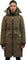 Alpenhaus Manteau bouffant léger hybride allongé Arly - Femme - Dark Olive