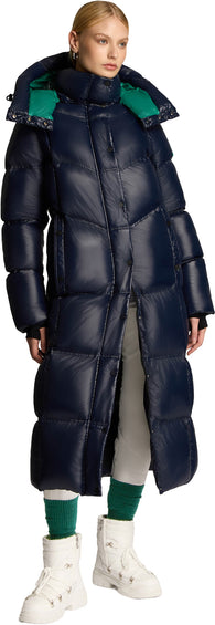 Alpenhaus Manteau matelassé long avec capuchon amovible Meribel - Femme