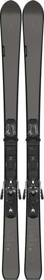 Atomic Skis Volant 7000 avec fixations de ski MI 12 GW Gunmetal - Unisexe