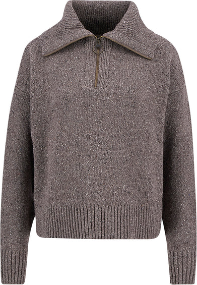 Barbour Chandail à demi glissière Lavensdale - Femme