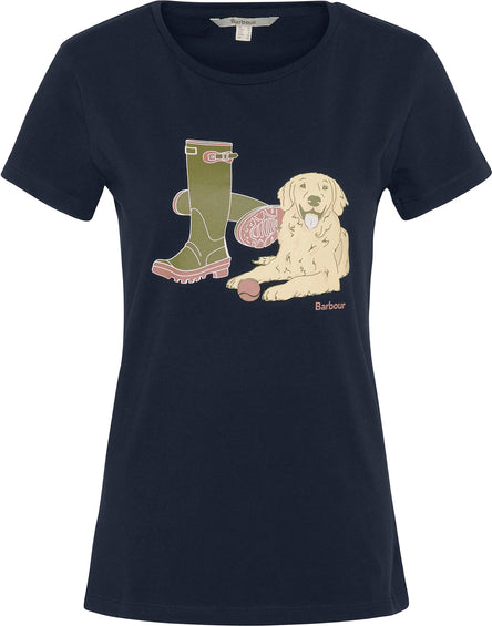 Barbour T-shirt Rowen - Femme
