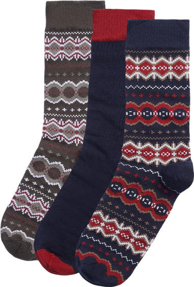 Barbour Chaussettes Fairisle Gift Box - Homme