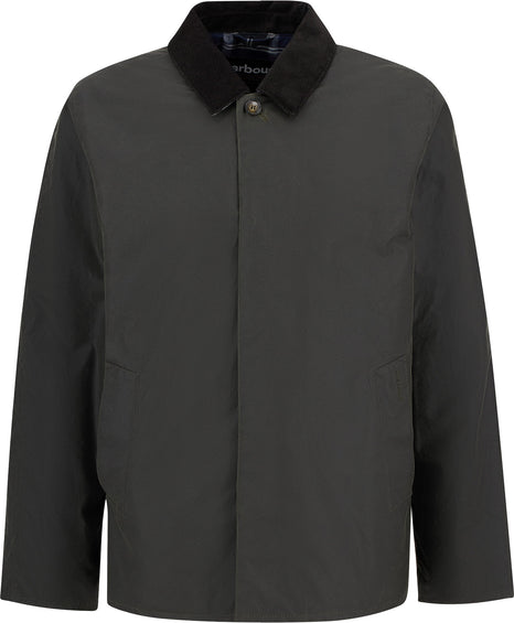Barbour Manteau court ciré style Mac Lorden - Homme