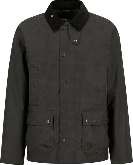 Barbour Manteau ciré à carreaux Modern Beaufort - Homme