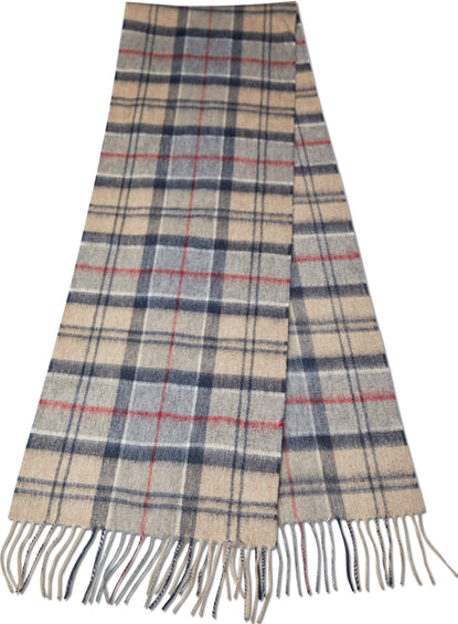 Barbour Foulard en cachemire et laine Tartan - Unisexe