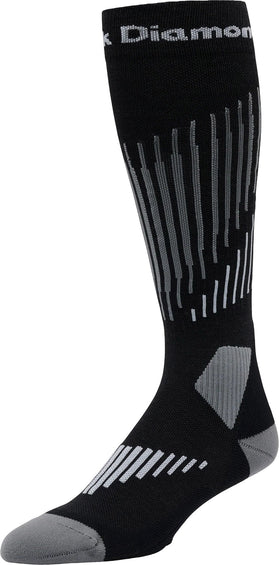Black Diamond Chaussettes de compression de ski Ultra-Light - Unisexe