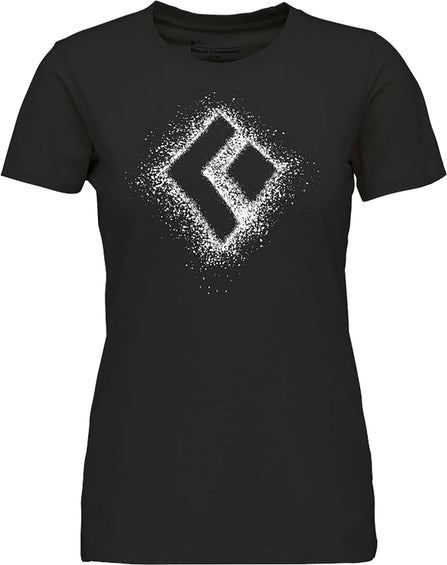 Black Diamond T-shirt à manches courtes Chalked Up 2.0 - Femme