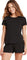 Boody T-shirt de nuit Goodnight - Femme - Black