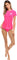 Body Glove Maillot de surf à manches courtes In Motion - Femme - Bubble Gum