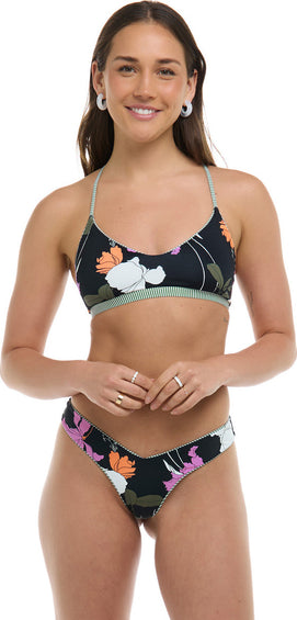 Body Glove Haut de bikini triangle fixe réversible Dreamy Ruth - Femme