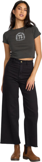 Billabong Pantalon taille haute Free Fall - Femme