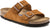 Birkenstock Sandales Arizona Lit de pied souple cuir suède [Étroite] - Femme - Mink