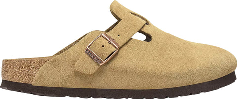 Birkenstock Sabot en cuir suède Boston - Unisexe