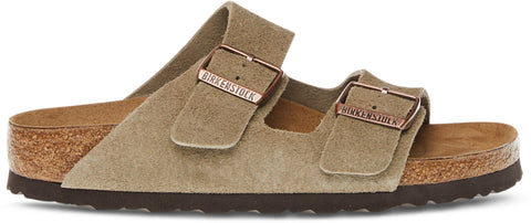 Birkenstock Sandales Arizona cuir suède [Étroite] - Femme