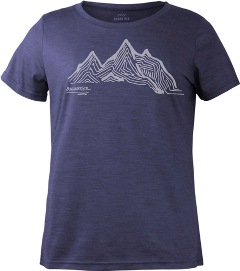 Bonnetier T-shirt ultraléger en mérinos Aurora - Femme
