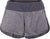Bonnetier Short Running Mérino Ultra Léger - Femme - Heather Grey