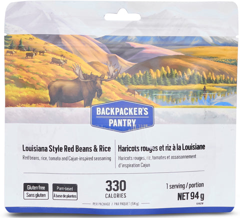 Backpacker's Pantry Haricots rouges et riz louisianais