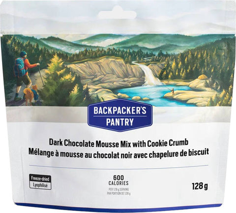Backpacker's Pantry Mousse au chocolat noir avec miettes de biscuits