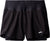 Brooks Short 2-en-1 Chaser 5&nbsp;po - Femme - Black