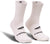 Brooks Chaussettes mi-mollet paquet de 2 Ghost Lite - Unisexe - White