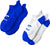 Brooks Lot de 2 paires de chaussettes Ghost Lite No Show - Unisexe - Neo Blue - White - Neo Blue