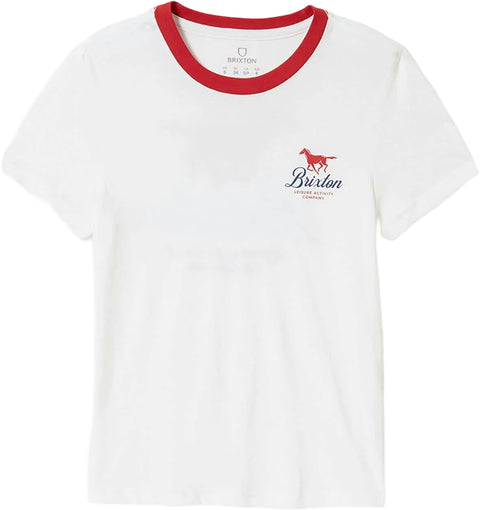 Brixton T-shirt ajusté à col rond Leisure Activity - Femme