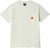 Brixton T-shirt à manches courtes de coupe carrée en tissu épais avec poche Union - Homme - Off White